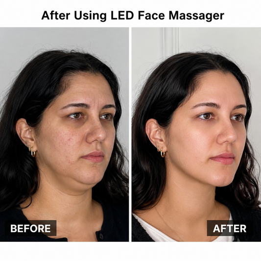 7-in-1 Facial LED Massager, 1 year Warranty + Premium Quality