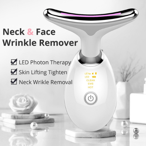 7 in 1 LED Face Massager-Glow Skin Ghar Baithe🤎